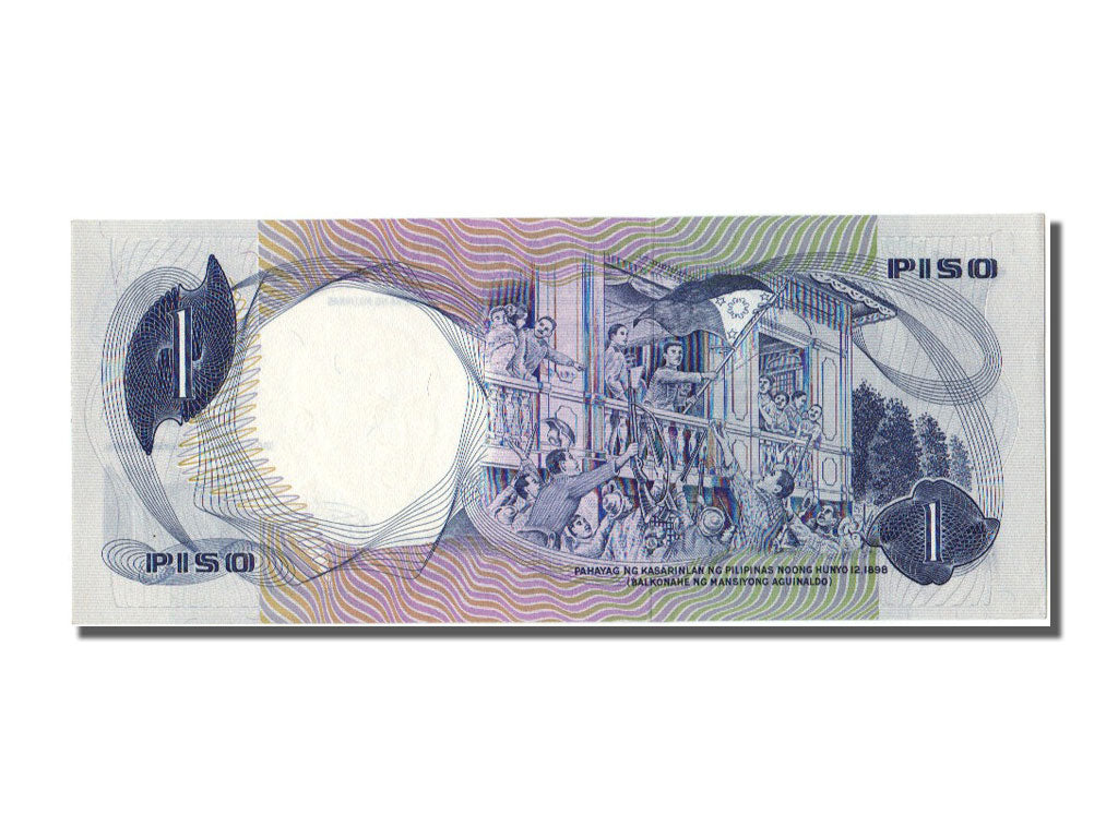 Banknote, Philippines, 1 Piso, 1969, UNC(65-70)