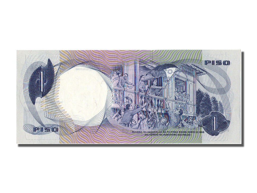 Banknote, Philippines, 1 Piso, 1969, UNC(65-70)