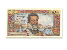 Billet, France, 50 Nouveaux Francs, 50 NF 1959-1961 ''Henri IV'', 1960