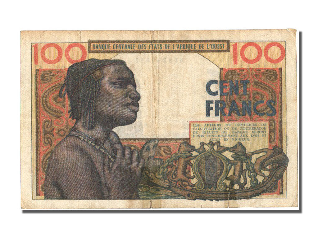 Burkina Faso, 100 Francs type Banque Centrale des Etats d'Afrique de l'Ouest