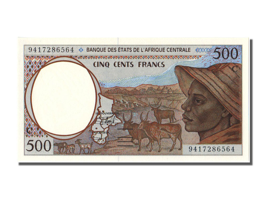 Congo, 500 Francs, 1994, UNC(65-70)