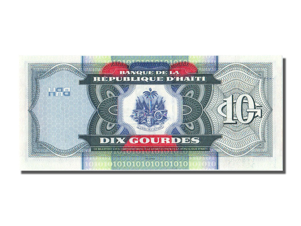 Haïti, 10 Gourdes type Catherine Flon Arcahaie