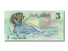 Cook Islands, 3 Dollars, 1992, KM #6, 1992-10-06, , AAZ
