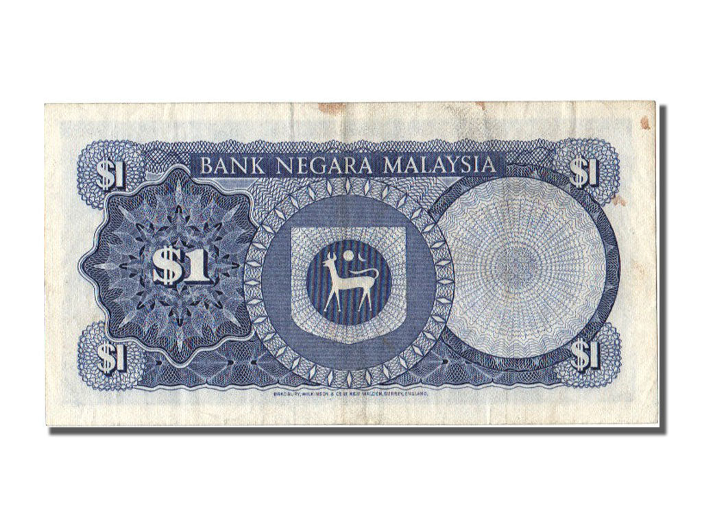 Malaya and British Borneo, 1 Ringgit, 1976, EF(40-45), L