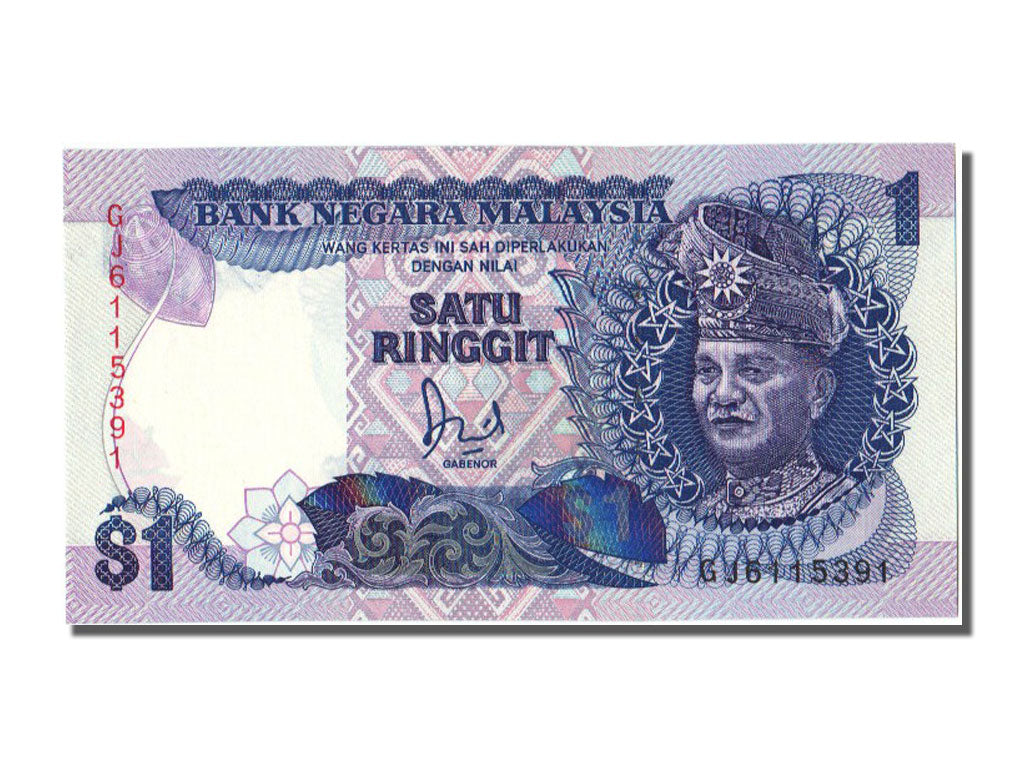 Malaya and British Borneo, 1 Ringgit, 1989, UNC(65-70), GJ