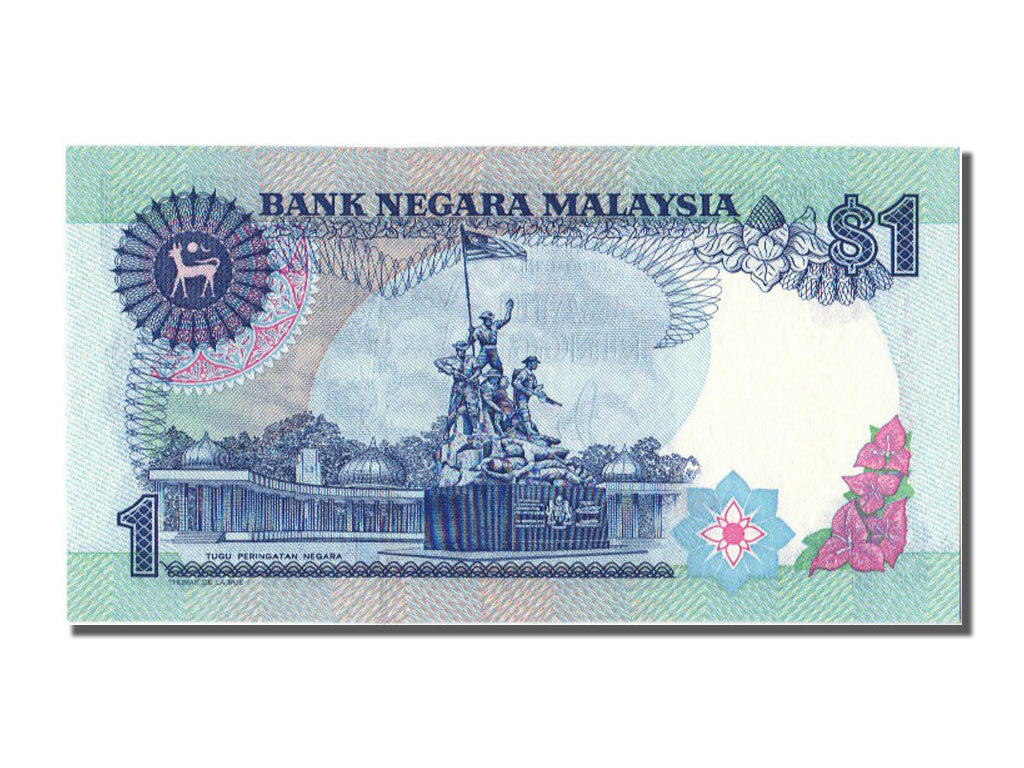 Malaya and British Borneo, 1 Ringgit, 1989, UNC(65-70), GJ