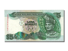 Malaya and British Borneo, 5 Ringgit, 1989, UNC(65-70), GJ
