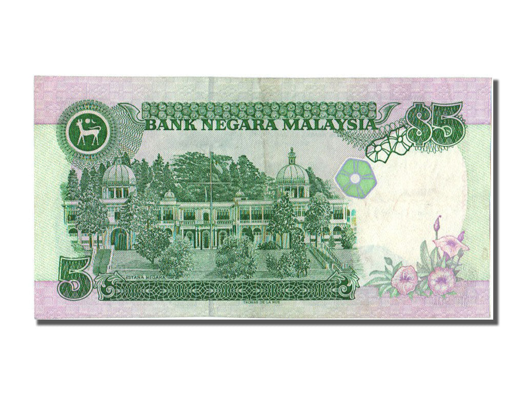 Malaya and British Borneo, 5 Ringgit, 1989, UNC(65-70), GJ
