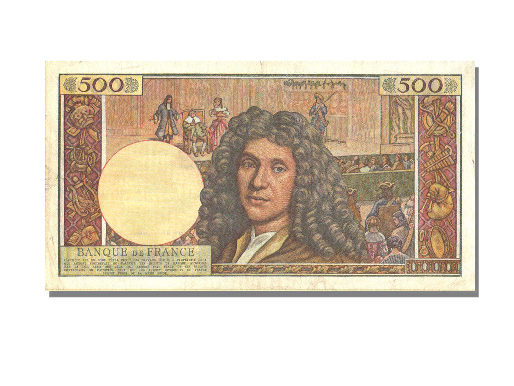 FRANCE, 500 Nouveaux Francs, 1959, KM #145a, 1959-07-02, AU(50-53), J.1,...