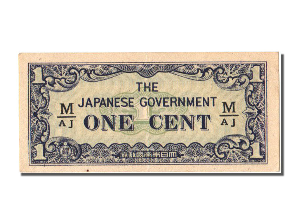 Malaya, 1 Cent, 1942, KM #M1b, UNC(63), M/AJ