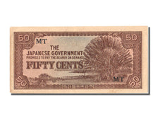 Malaya, 50 Cents, 1942, KM #M4b, UNC(60-62), MT
