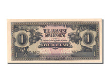 Malaya and British Borneo, 1 Dollar, 1942, UNC(65-70), MO