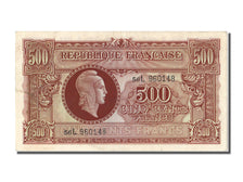 France, 500 Francs, 1943-1945 Marianne, 1945, KM #106, 1945-06-01, AU(55-58),...