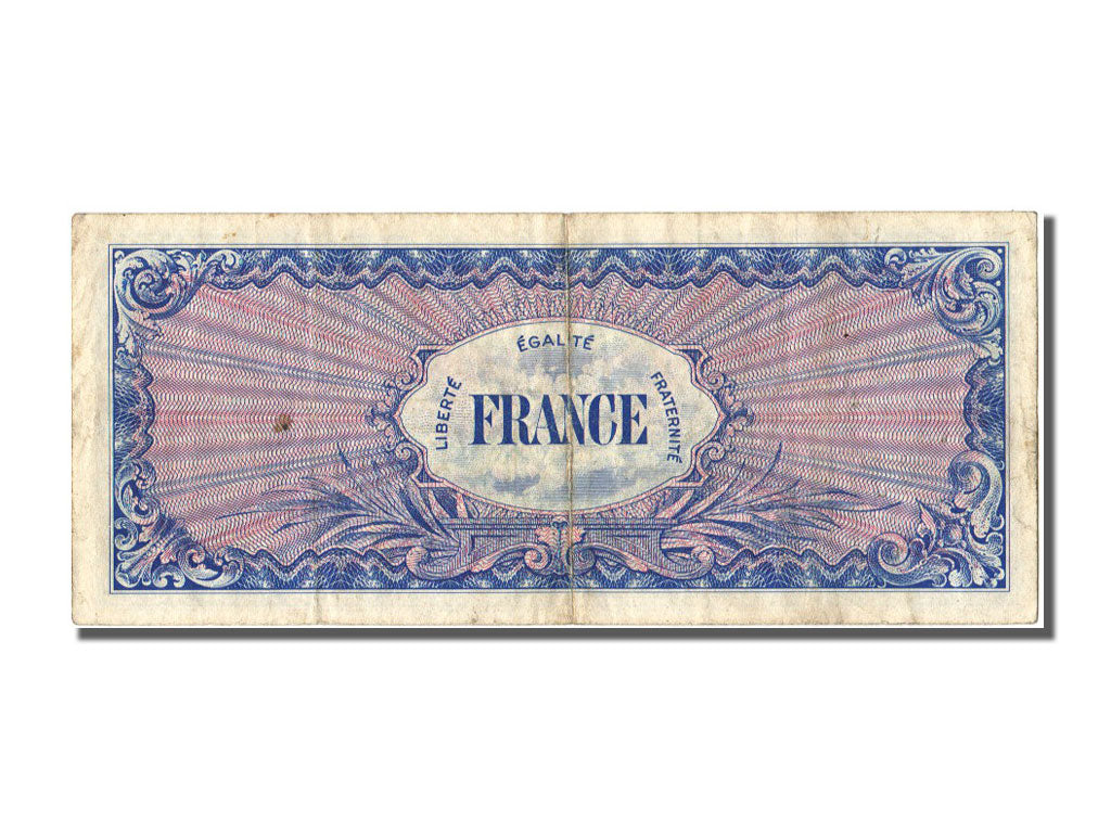 France, 50 Francs, 1945 Verso France, 1945, KM #122b, 1945-06-04, EF(40-45),...