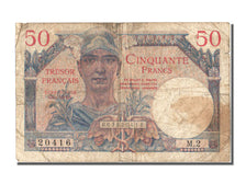 France, 50 Francs, 1947 French Treasury, 1947, KM #M8, 1947-01-01, VF(20-25),...