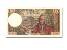 France, 10 Francs, 10 F 1963-1973 ''Voltaire'', 1970, KM #147c, 1970-11-05,...