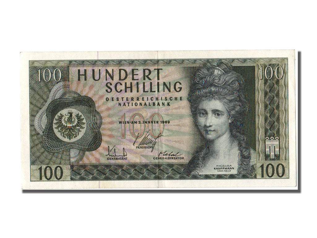 Banknote, Austria, 100 Schilling, 1969, 1969-10-02, AU(50-53)