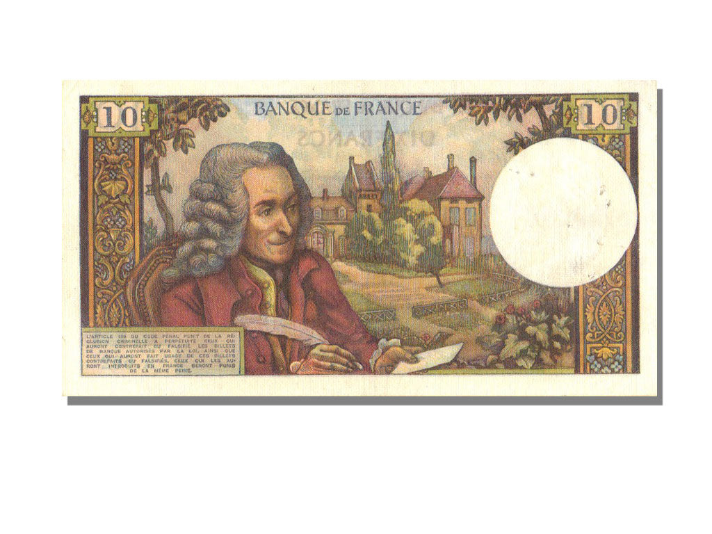 FRANCE, 10 Francs, 1971, KM #147c, 1971-02-04, AU(55-58), A.662, Fayette #62.49