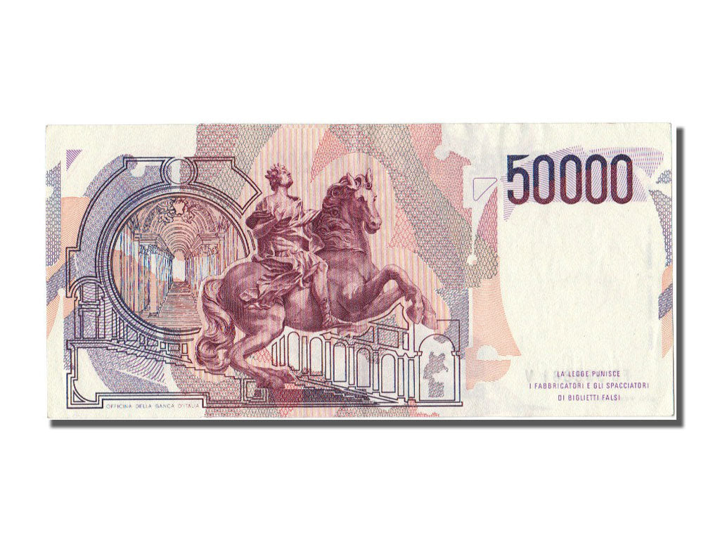 Banknote, Italy, 50,000 Lire, 1984, 1984-02-06, UNC(63)