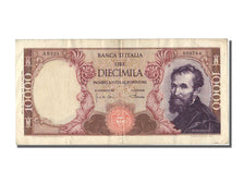 Italy, 10,000 Lire, 1968, KM #97c, 1968-01-04, EF(40-45), A