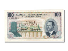 Luxembourg, 100 Francs, 1968, KM #14a, 1968-05-01, AU(50-53), T