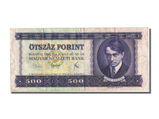 Hungary, 500 Forint, 1969, KM #172a, 1969-06-30, EF(40-45), E