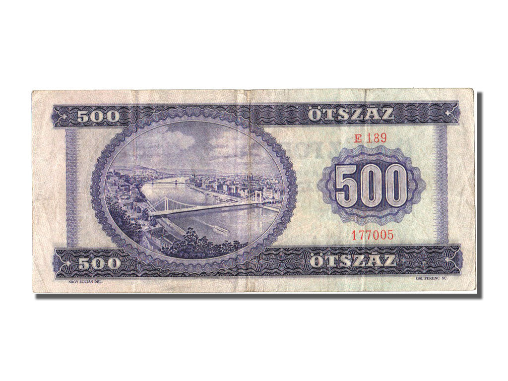 Hungary, 500 Forint, 1969, KM #172a, 1969-06-30, EF(40-45), E