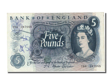 Great Britain, 5 Pounds, 1966, KM #375b, EF(40-45), T