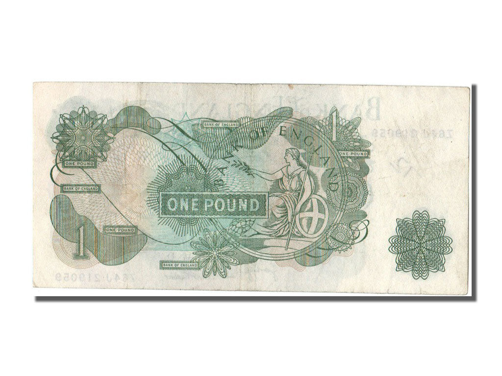 Great Britain, 1 Pound, 1970, KM #374g, EF(40-45), Z64J