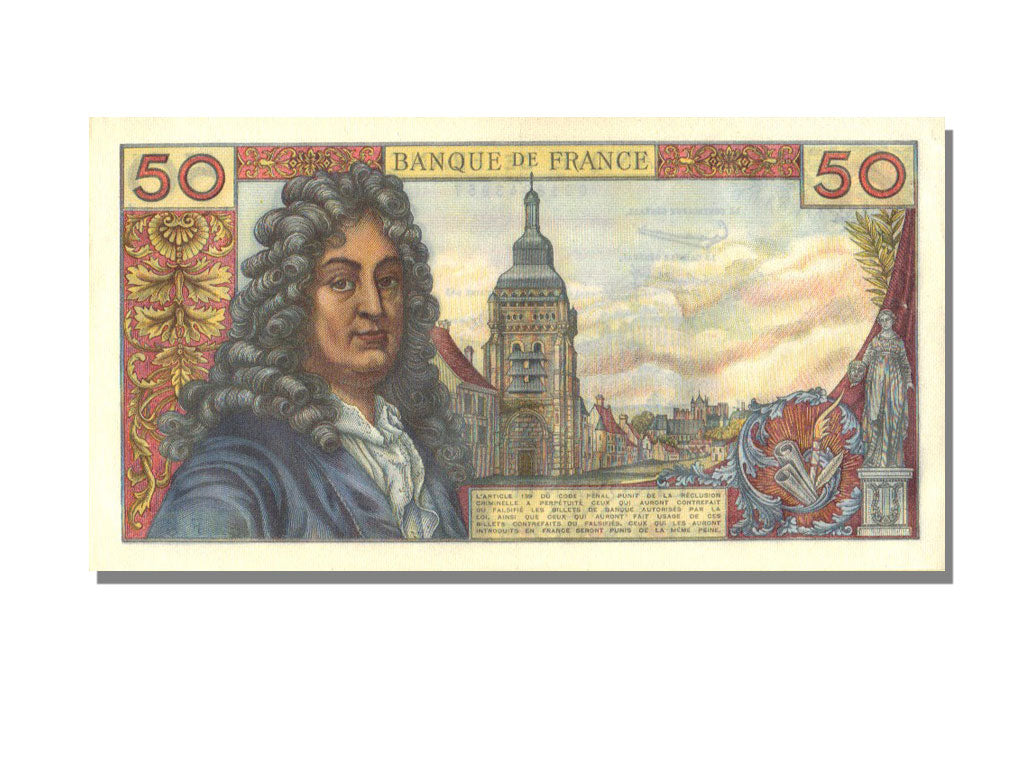 FRANCE, 50 Francs, 1962, KM #148a, 1962-11-08, UNC(63), F.8, Fayette #64.1