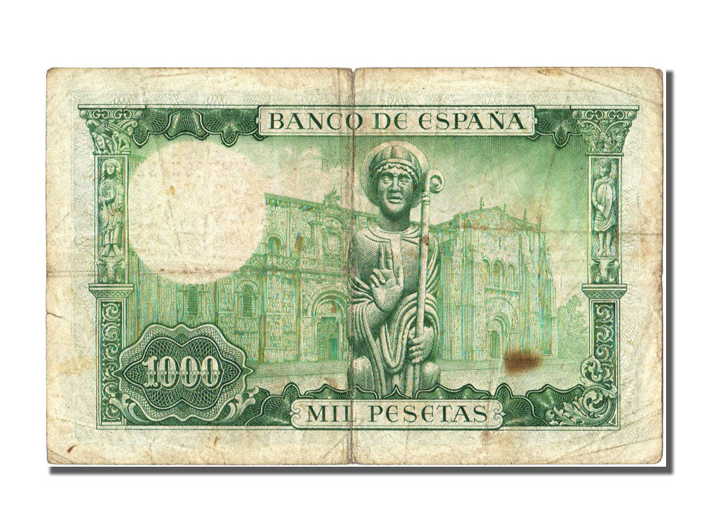 Banknote, Spain, 1000 Pesetas, 1965, 1965-11-19, VF(20-25)