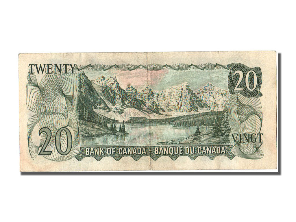 Canada, 20 Dollars, 1969, KM #89b, EF(40-45), WR
