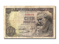 Spain, 100 Pesetas, 1946, KM #131a, 1946-02-19, VF(20-25), O