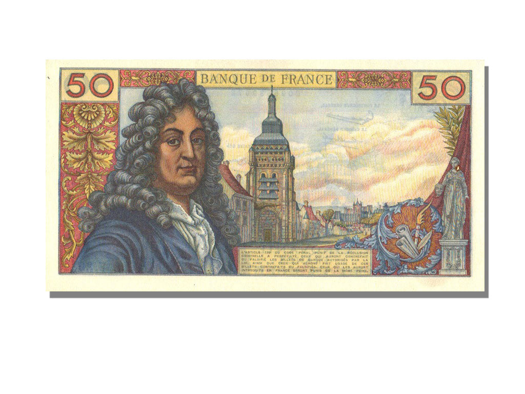 France, 50 Francs, 50 F 1962-1976 ''Racine'', 1962, KM #148a, 1962-12-06,...