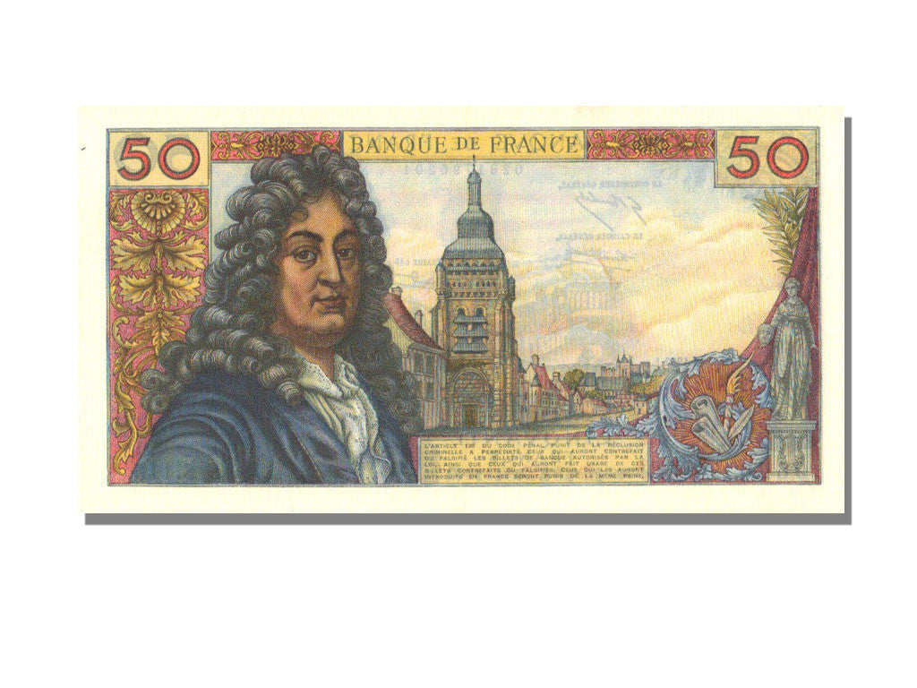 Billet, France, 50 Francs, 50 F 1962-1976 ''Racine'', 1967, 1967-12-07, SPL