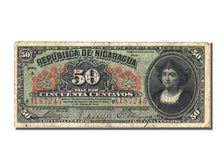 Nicaragua, 50 Centavos, 1910, VF(20-25)