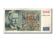 Banknote, Belgium, 1000 Francs, 1950, 1950-06-02, EF(40-45)