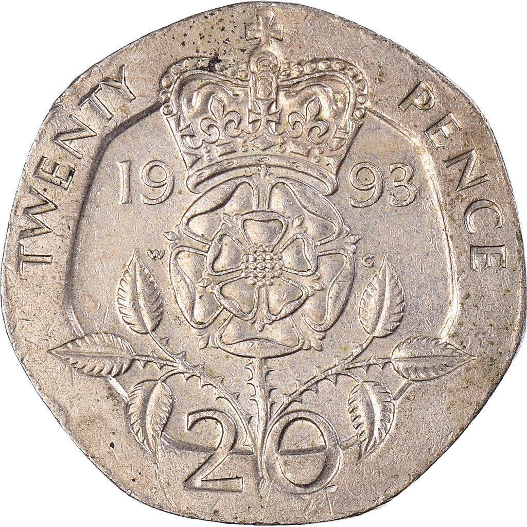 Moneta, Gran Bretagna, 20 Pence, 1993
