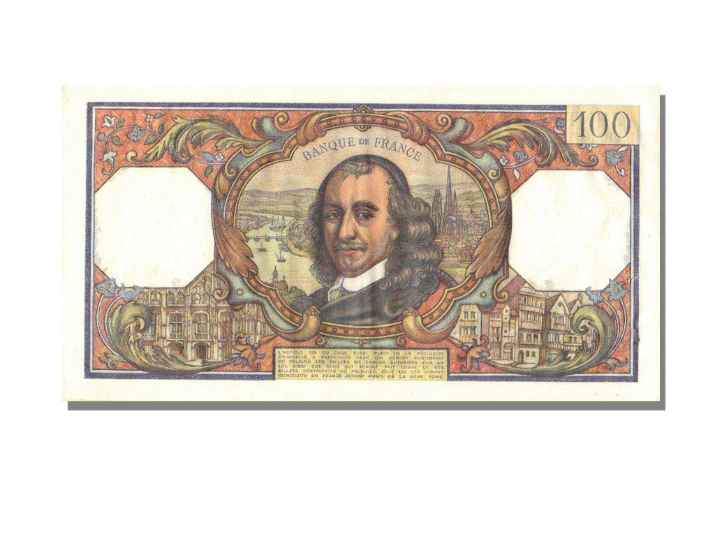 Billet, France, 100 Francs, 100 F 1964-1979 ''Corneille'', 1965, 1965-12-02