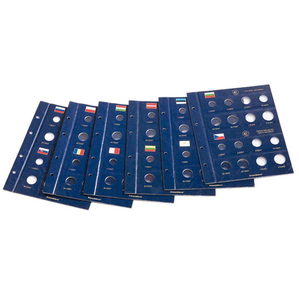 Album, Blue, with 6 pages, with slipcase, Leuchtturm:341040