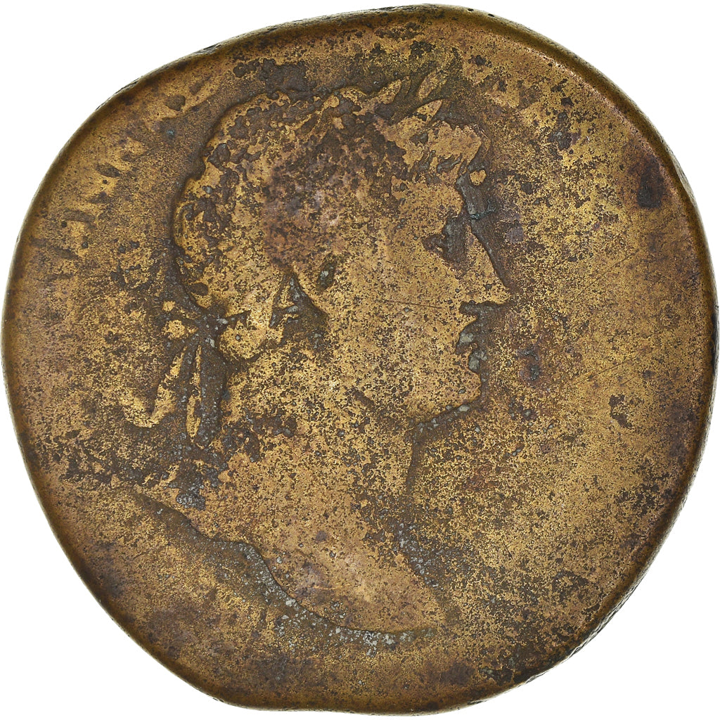Moneda, Hadrian, Sestercio, 117-138, Rome, BC, Bronce