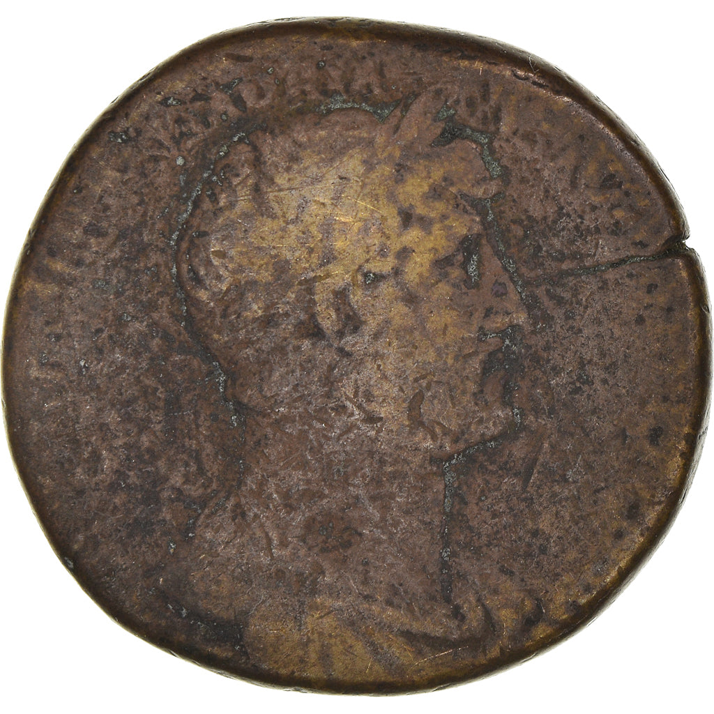 Moneda, Hadrian, Sestercio, 117-138, Rome, BC, Bronce