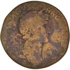 Coin, Hadrian, Sestertius, 117-138, Rome, VG(8-10), Bronze