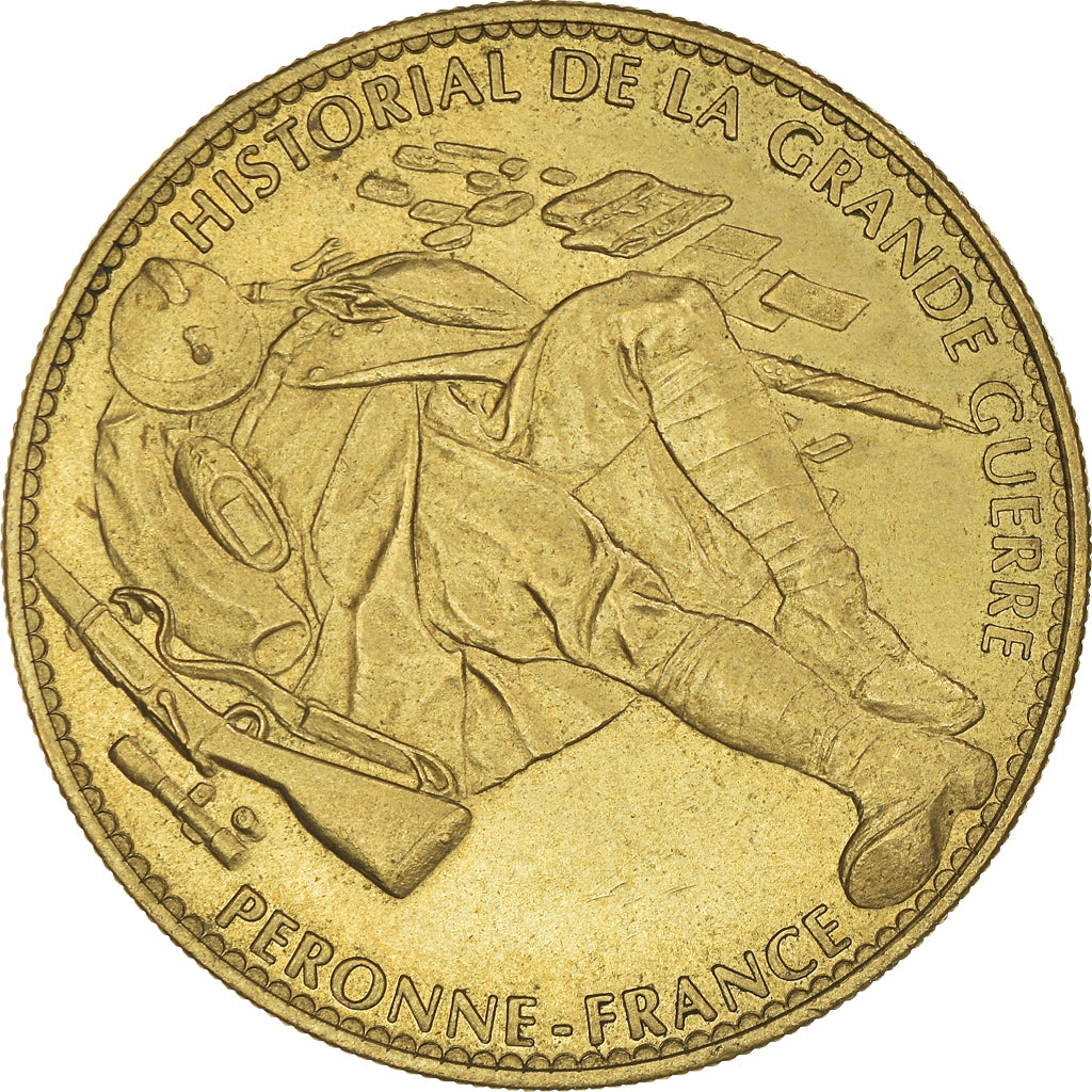 France, Token, Touristic token, Historial de la grande Guerre, Péronne, 2013