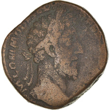 Coin, Commodus, Sestertius, 186-187, Rome, VF(20-25), Bronze, RIC:503