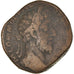 Coin, Commodus, Sestertius, 186-187, Rome, VF(20-25), Bronze, RIC:503