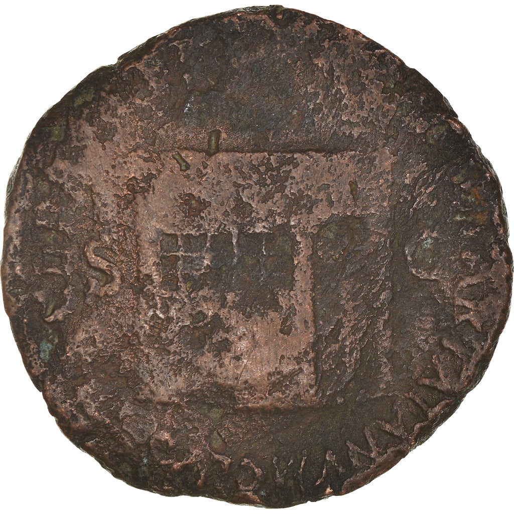 Coin, Nero, As, 62-68, Rome, VG(8-10), Bronze