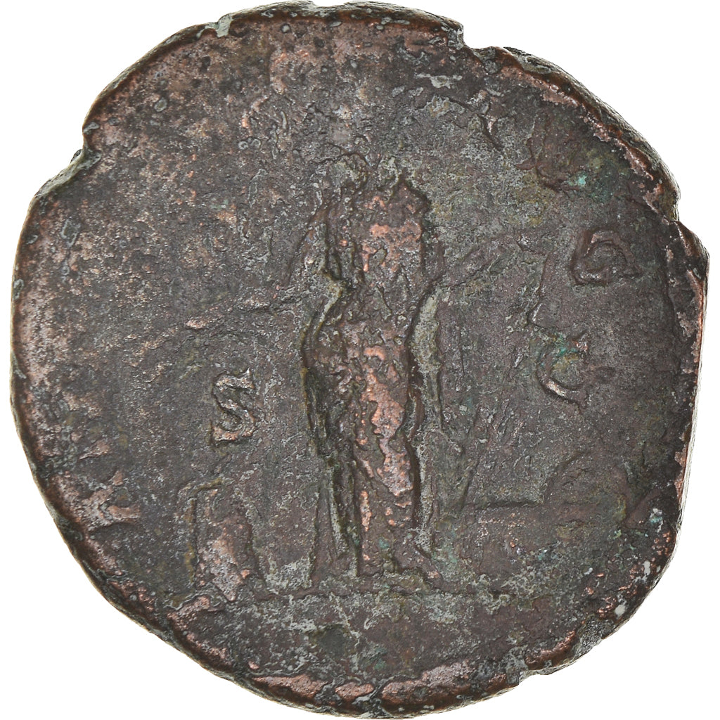 Coin, Hadrian, Sestertius, 133-135, Rome, VF(20-25), Bronze, RIC:2143