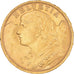 Moneda, Suiza, 20 Francs, 1927, Bern, EBC+, Oro, KM:35.1