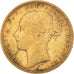Coin, Great Britain, Victoria, Sovereign, 1871, EF(40-45), Gold, KM:752